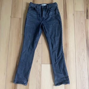 Abercrombie and Fitch 90s high rise skinny jeans